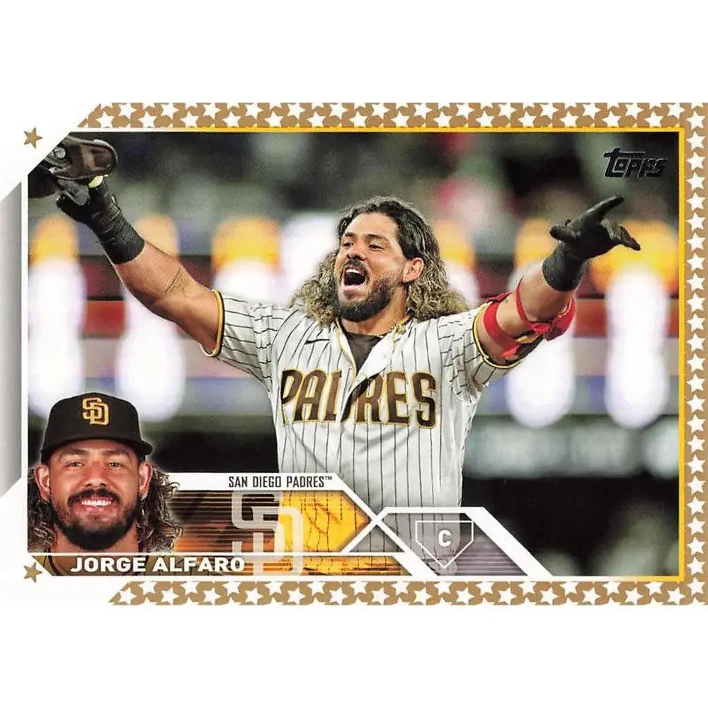 2023 Topps Gold Star Jorge Alfaro #46 San Diego Padres